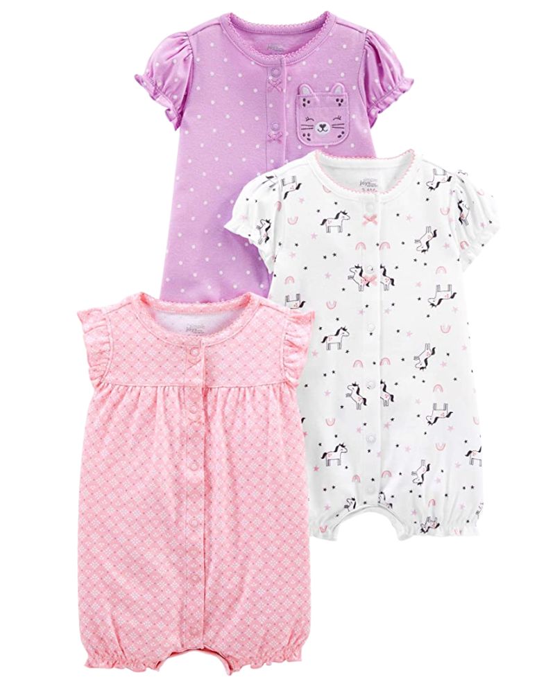 PACK DE ROMPERS MULTICOLOR