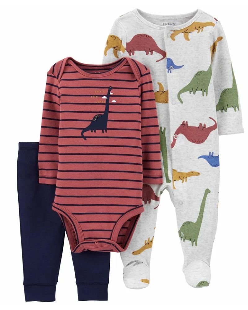 SET X3 –ALGODÓN– DINO