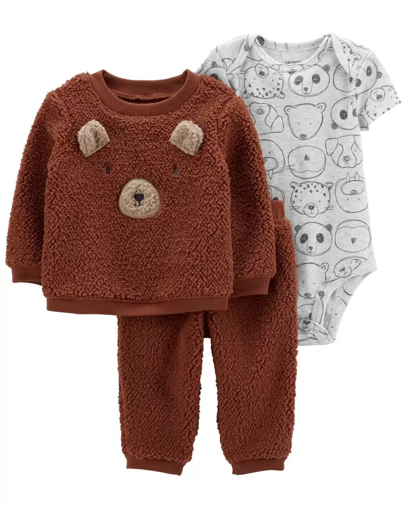 CONJUNTO X3- OSO MARRON