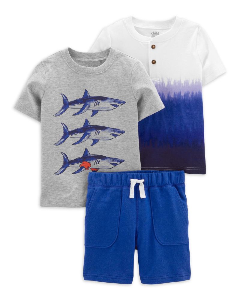 CONJUNTO CORTO TIBURONES