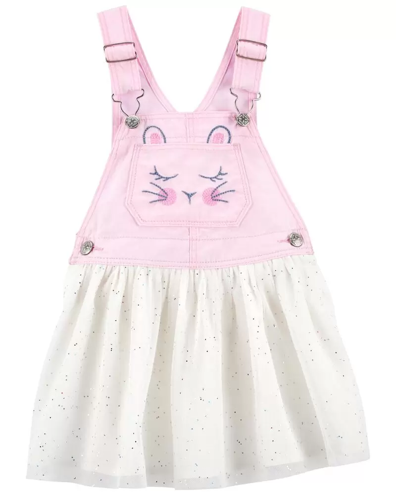 VESTIDO OSHKOSH CONEJITA ROSA