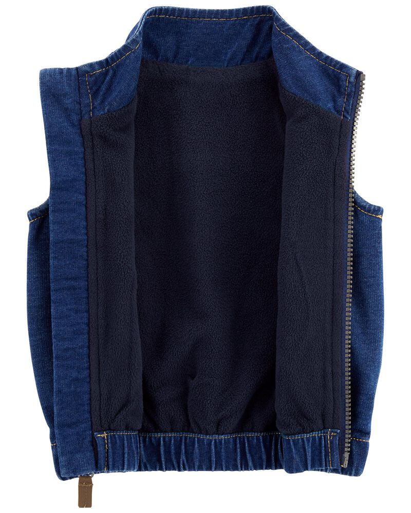 CHALECO ESTILO DENIM