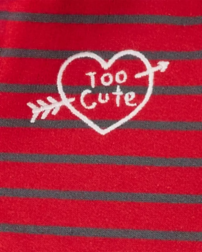 ENTERIZO ROJO RAYADO