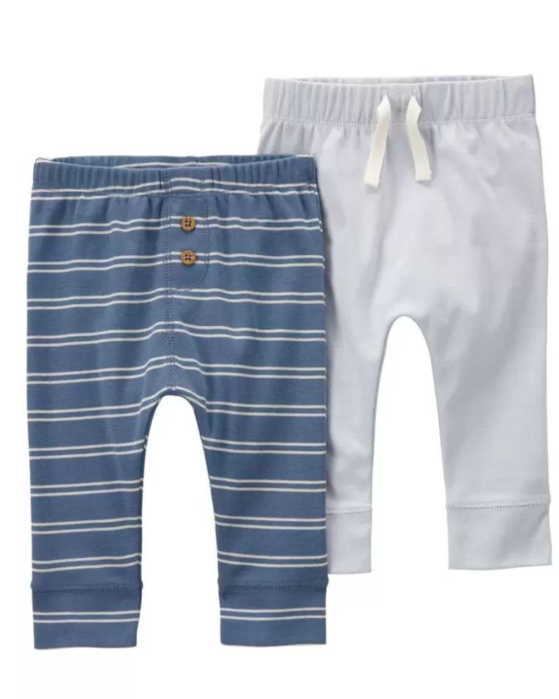 PACK X2 PANTALONCITOS RAYADOS