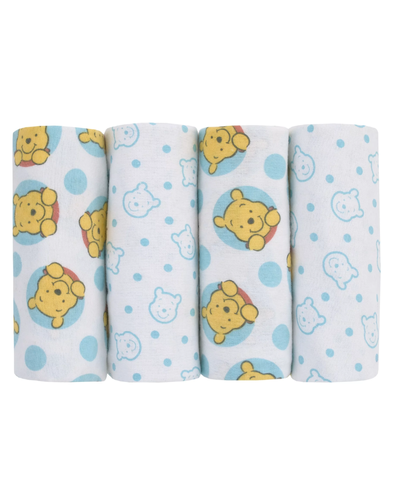 PACK X4 MANTITAS – WINNIE POOH