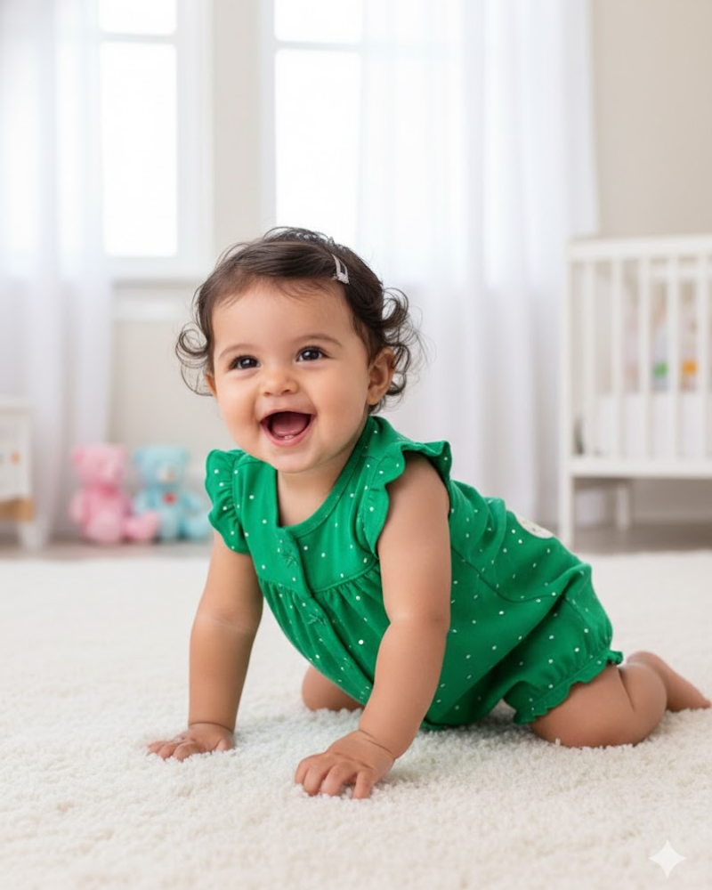 ROMPER VERDE – MARIPOSA