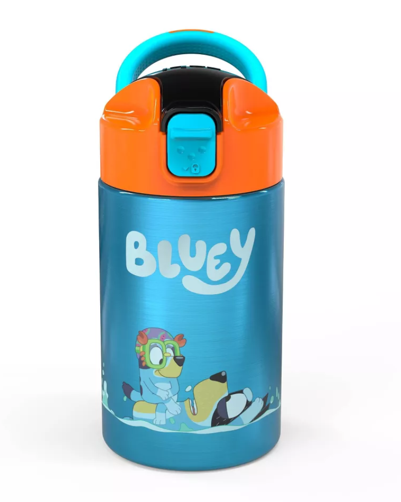BOTELLA TÉRMICA ZAK 14 OZ.- BLUEY