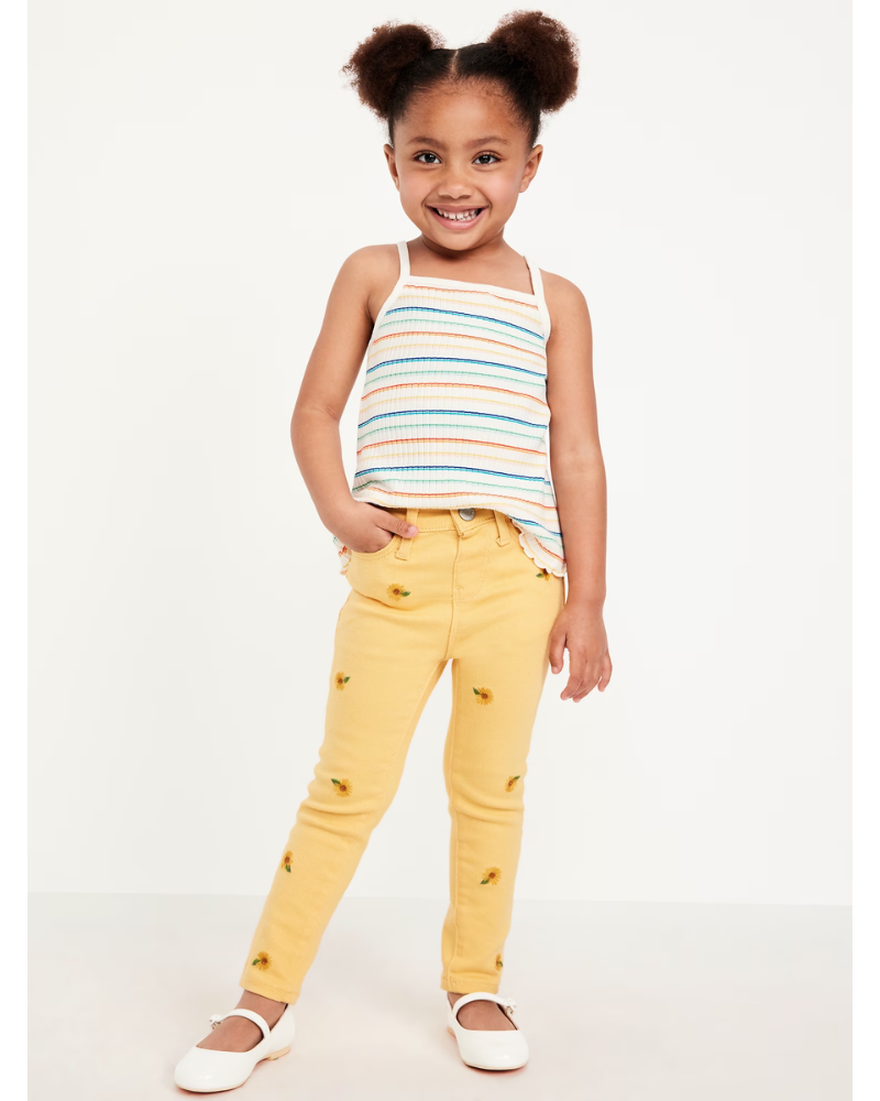 PANTALON AMARILLO – GIRASOLES