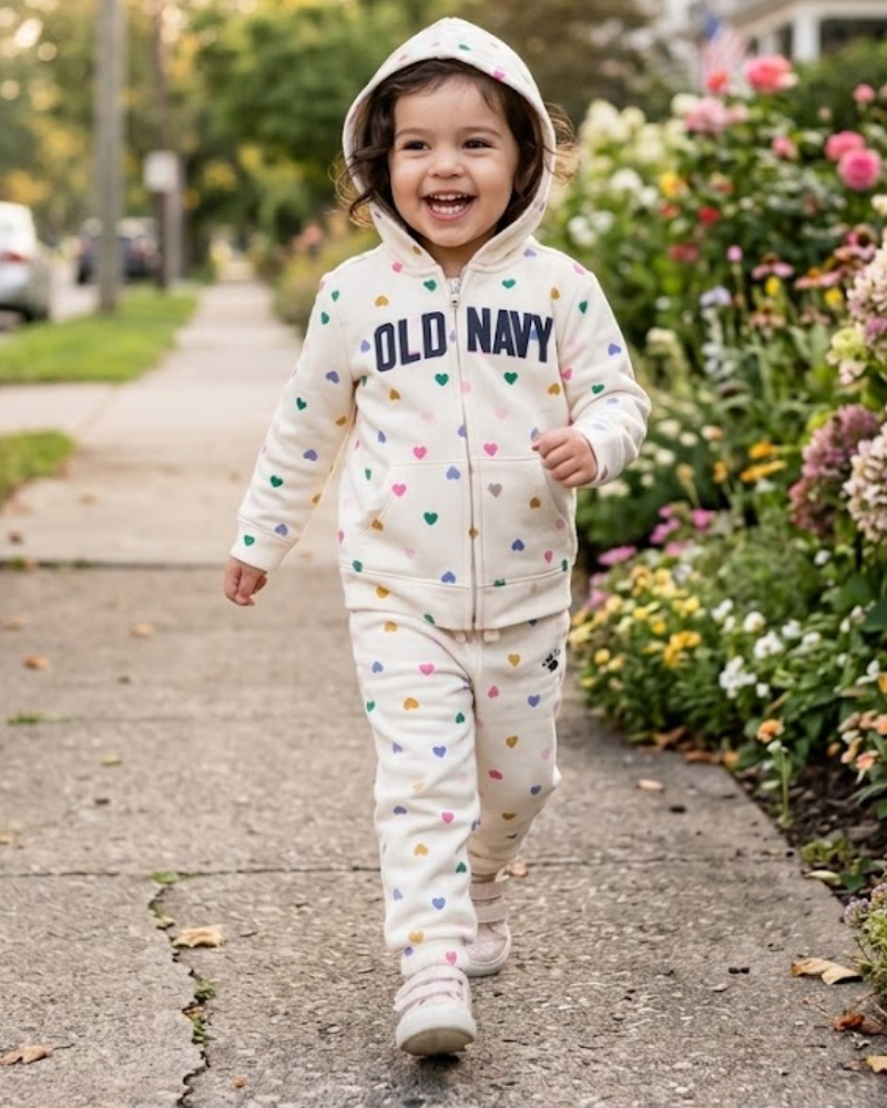 CONJUNTO CORAZONES OLD NAVY
