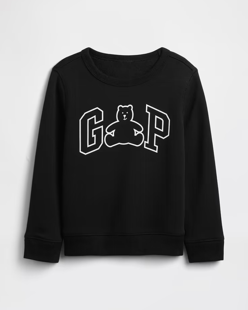 POLERA GAP LOGO OSO NEGRA